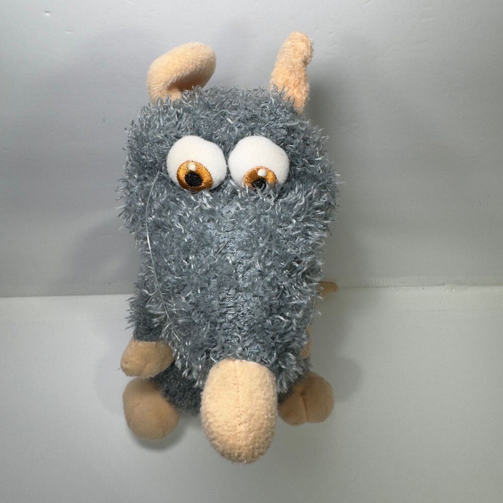 Disney Ratatouille Plush Gray Remy 8.5" Stuffed Animal Pixar Toy Factory 2007 - Picture 9 of 10